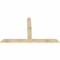 Ekena Millwork Portland Rough Sawn Timber Gable Bracket, Douglas Fir, 84"W x 53"H x 2"D x 6"F, 15/12 Pitch GBW084X53X0206POR00RDF - alternate 4